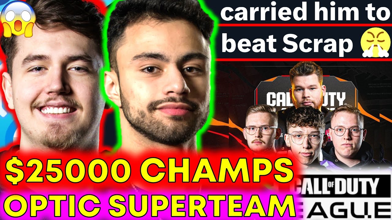 Scrappy Rage OpTic Superteam WINS $25k Tourney: Scrappy RAGE QUIT?! 🥵 - YouTube