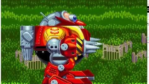 [Sprite Animation] Knuckles vs Mania Death Egg robot (S3&K bosses are mad part 1)