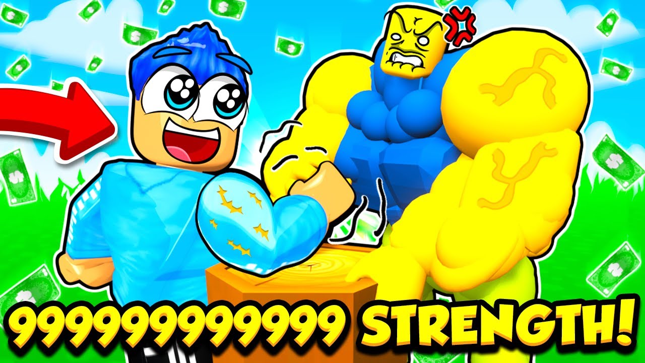 i-got-billions-of-strength-in-arm-wrestling-simulator-youtube