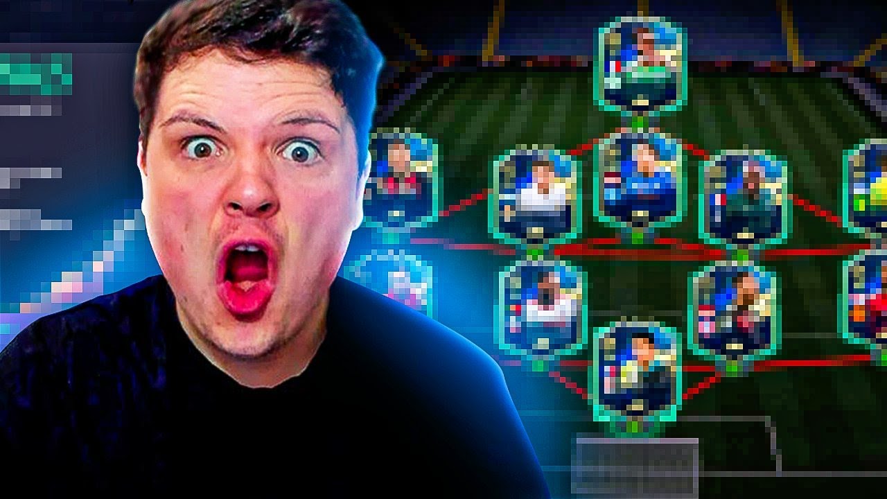 Using a FULL TOTS team in FUT CHAMPS until i win a game... | 
