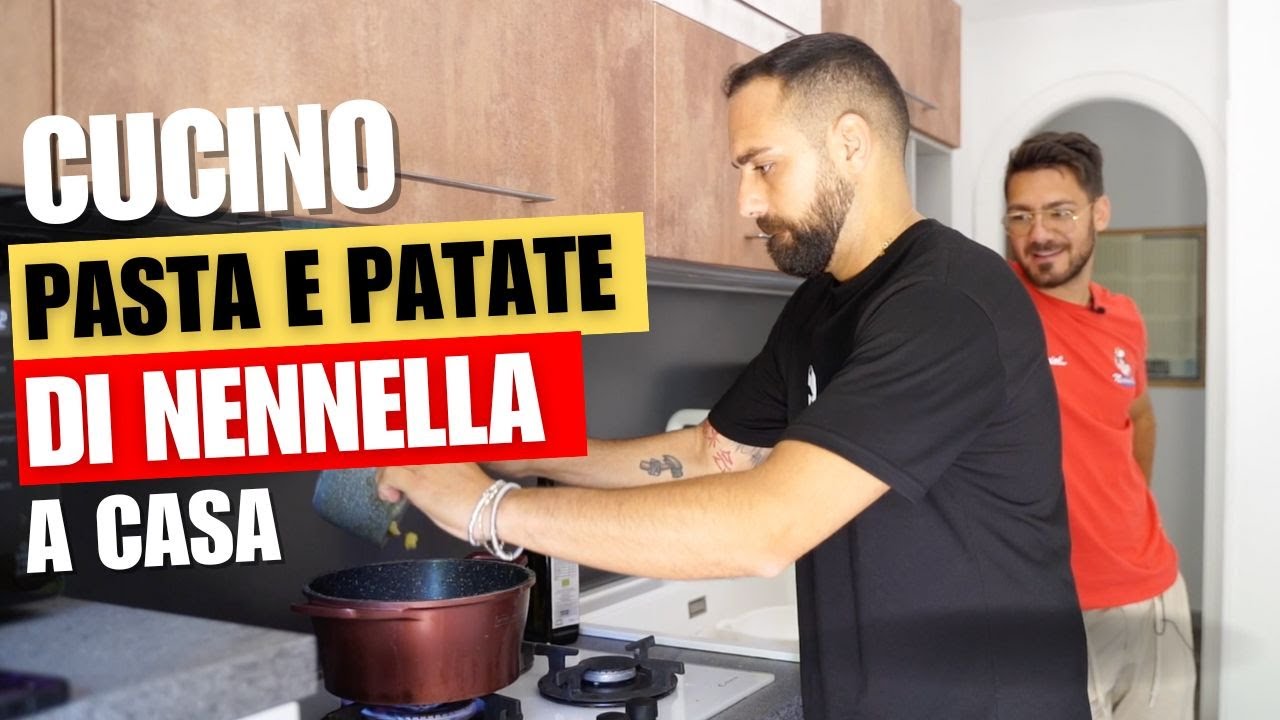 Cucino la pasta e patate di Nennella a casa