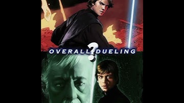 ROTS Anakin vs ROTJ Luke #starwars#lukeskywalker#anakinskywalker#rots#rotj#legends#darthvader#wis