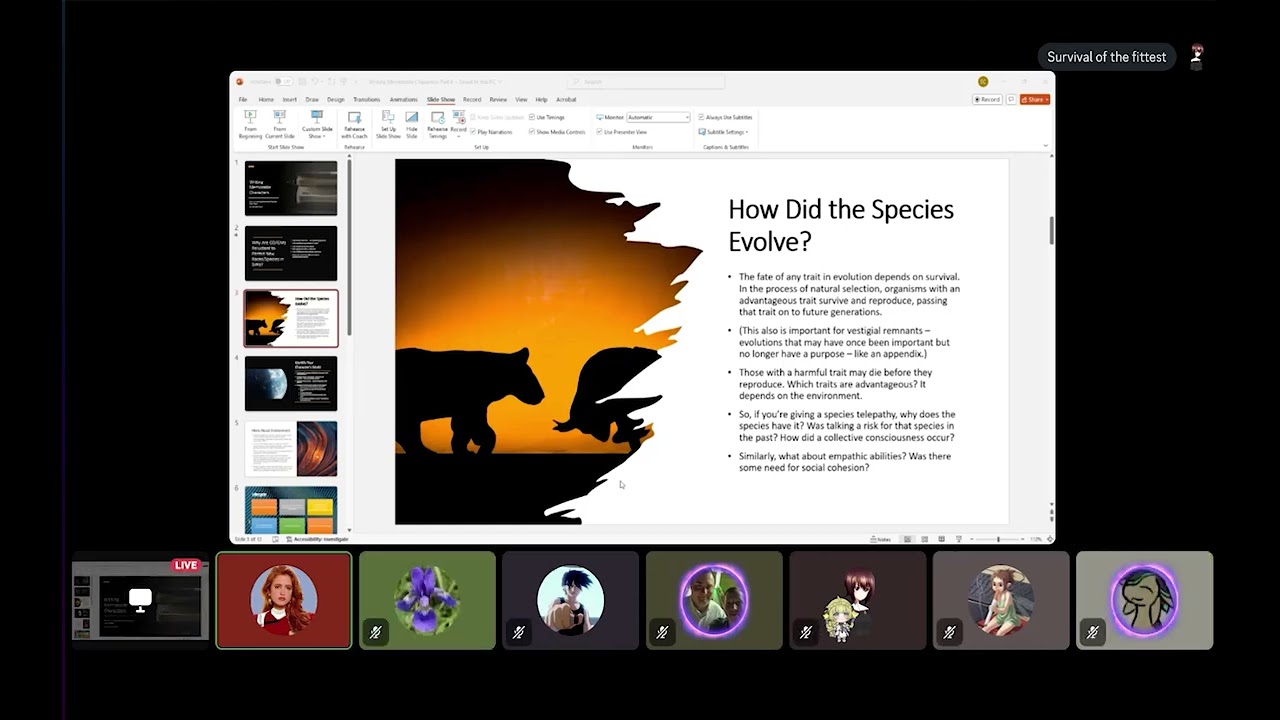 FallFest XV: Writing Memorable Characters Part 4 Creating Believable Playable New Races