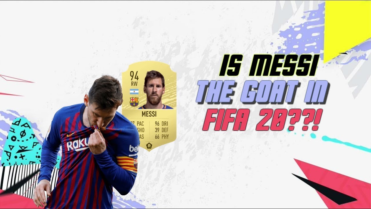 Is Messi The Best Player in FIFA 20?!?! FIFA 20 ULTIMATE TEAM YouTube