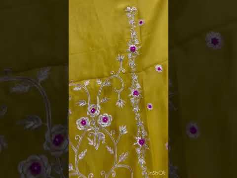 Pure Bridal Suits New Designs In New Shade On Pure Organzs / Must watch