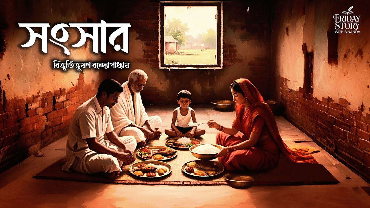 সংসার বিভূতিভূষণ বন্দ্যোপাধ্যায় | Bibhutibhushan Bandopadhyay Golpo | Friday Story With Binanda