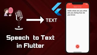 Flutter Speech to Text - It's so Easy #flutter