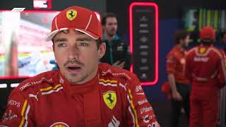 Details Charles Leclerc | Post-Race Interview | 2024 Chinese Grand Prix Update