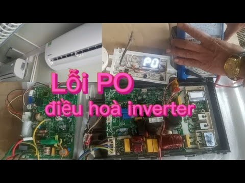 sửa máy lạnh reetech inverter lỗi P0 mất điện áp FO