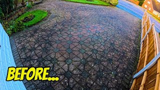 SILVIA WAS SO HAPPY After I Pressure Wash her Driveway and Patio for FREE!