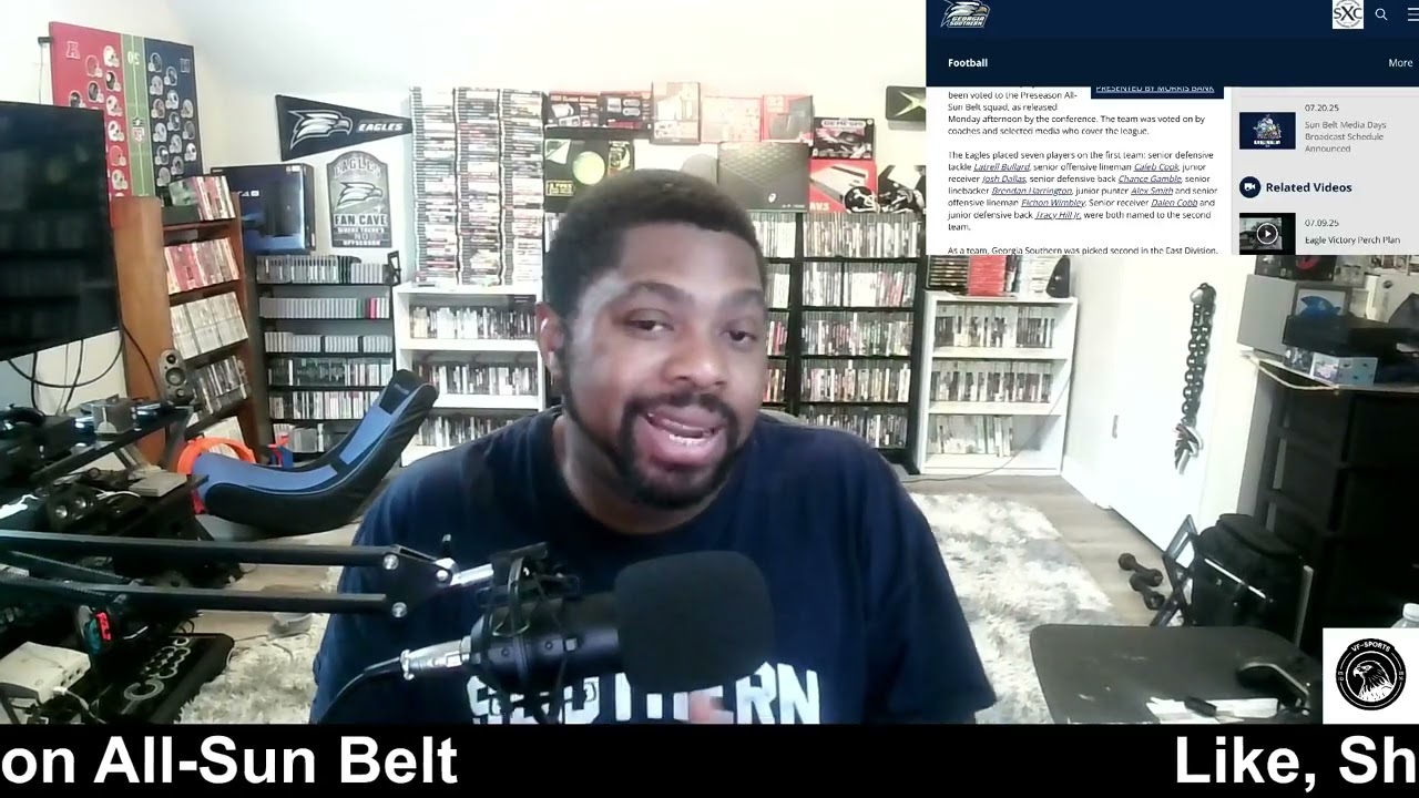 Atlanta Falcons Sign WR DJ Chark Jr. | Nine GS Eagles Preseason All-Sun Belt