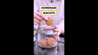 How to Make Healthy Biscuits at Home #shorts