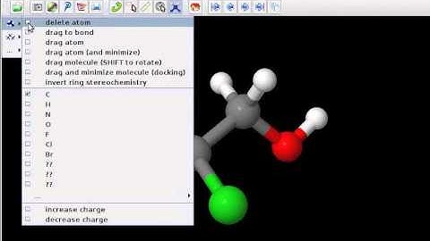 2 Create and edit molecular models English
