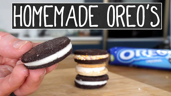 Homemade Oreo - 4 ways!