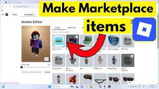 How to Make Roblox Marketplace items (Add & Sell items) screenshot 1