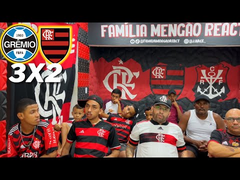 REACT- GRÊMIO 3X2 FLAMENGO- É INACREDITÁVEL - NÃO FALTOU VONTADE DA GAROTADA- BRASILEIRÃO 2024