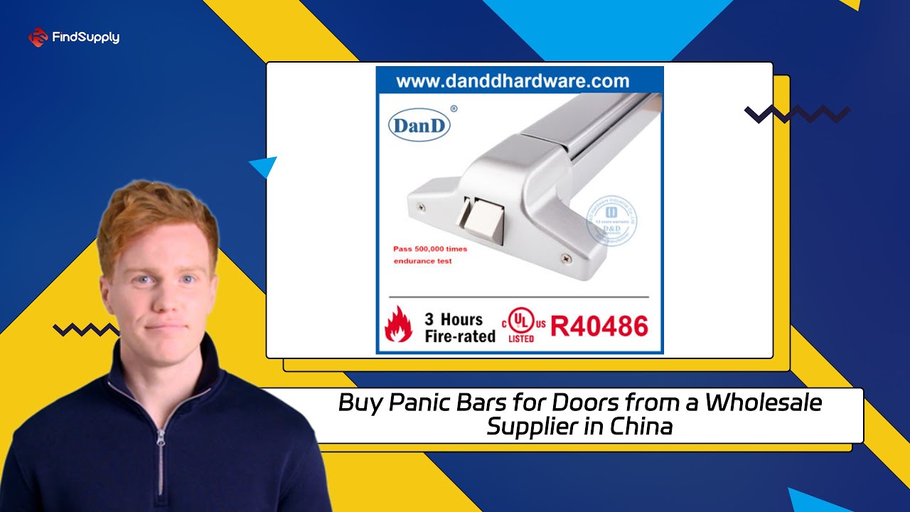 Buy Panic Bars for Doors from a Wholesale Supplier in China