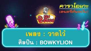 วาดไว้ - คาราโอเกะ - BOWKYLION