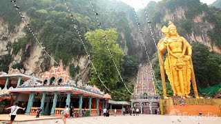 Batu Caves Temple Kuil Hindu Dalam Perut Gua Kuala Lumpur - Malaysia