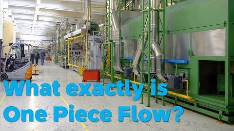 What exactly is one piece flow in Lean Manufacturing?