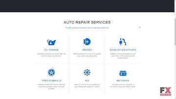Car Repair Responsive Website Template TMT | Free Template  Hadley Di
