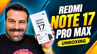 Redmi Note 17 Pro Max Unboxing: Με τεράστια μπαταρία 3 ημερών