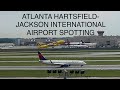 Atlanta Hartsfield- Jackson International Airport (ATL) Afternoon and Evening Plane Spotting