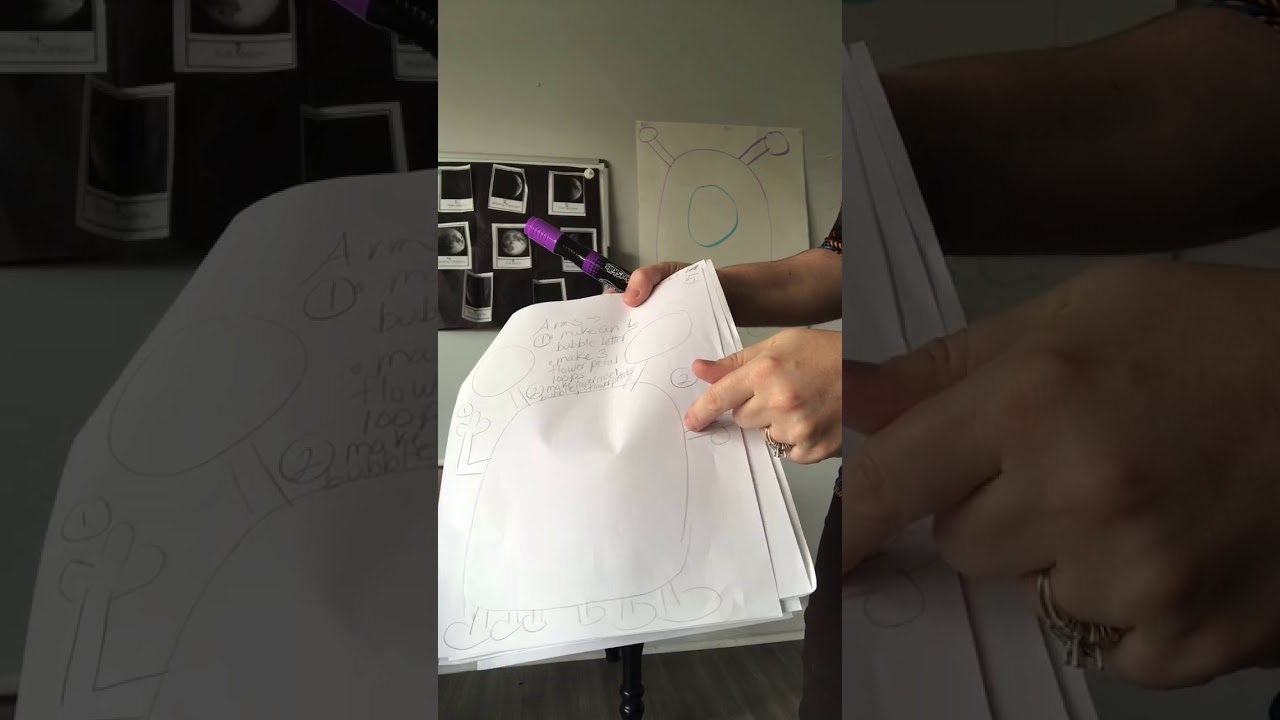 Directed Drawing: Space Alien