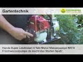 Honda Super Leichtstart 4-Takt-Motor Wasserpumpe WX10 Frischwasserpumpe da macht das Starten Spaß!