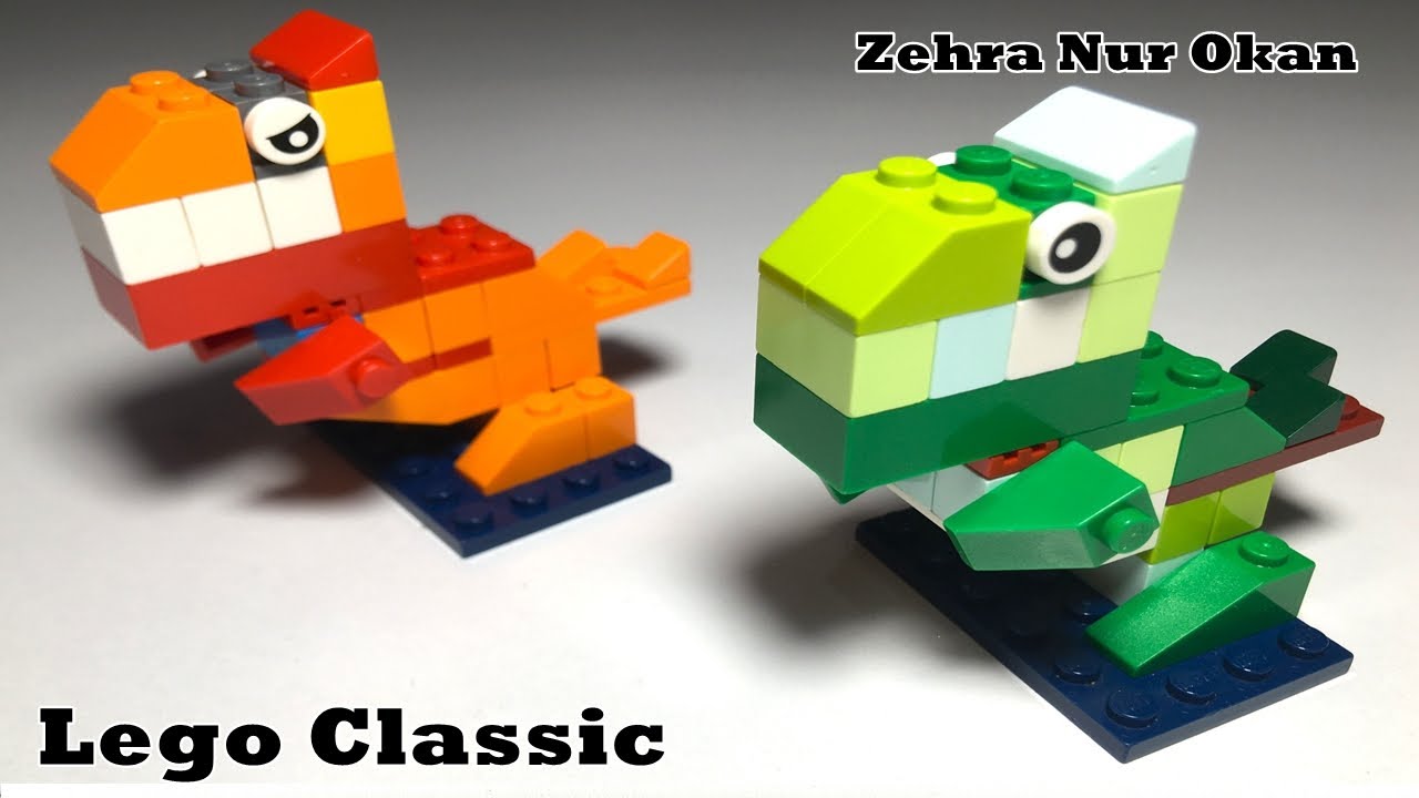 LEGO Classic 10696 Tutorial: How to Build Two Different LEGO T-Rex