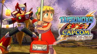 Tatsunoko vs. Capcom: Ultimate AllStars HD  Arcade Roll & Zero  4K [60FPS]