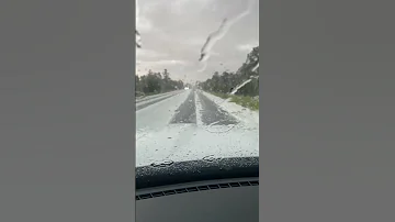 Hail At The Grand Canyon 15 Aug 2025 