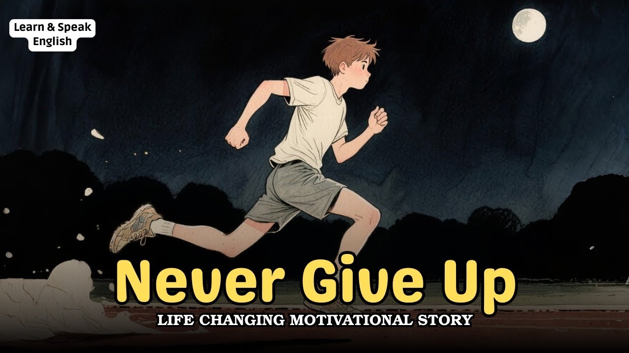 Never Give Up | Short Motivational Story for Students | Learn English ...
