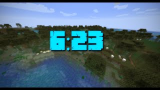 6:23 FULL DIAMOND ARMOR SPEEDRUN (FWR) 1.17.1 RSG