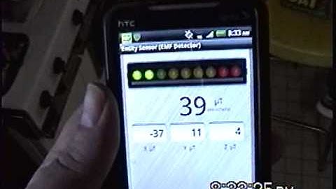 Entity Sensor EMF detector app for Android