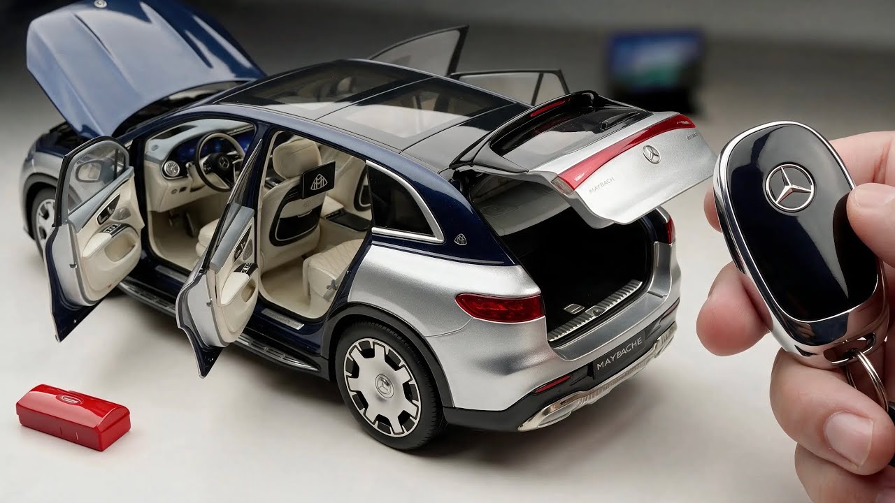 PURE LUXURY! 1:18 Mercedes-Maybach EQS SUV Unboxing - YouTube
