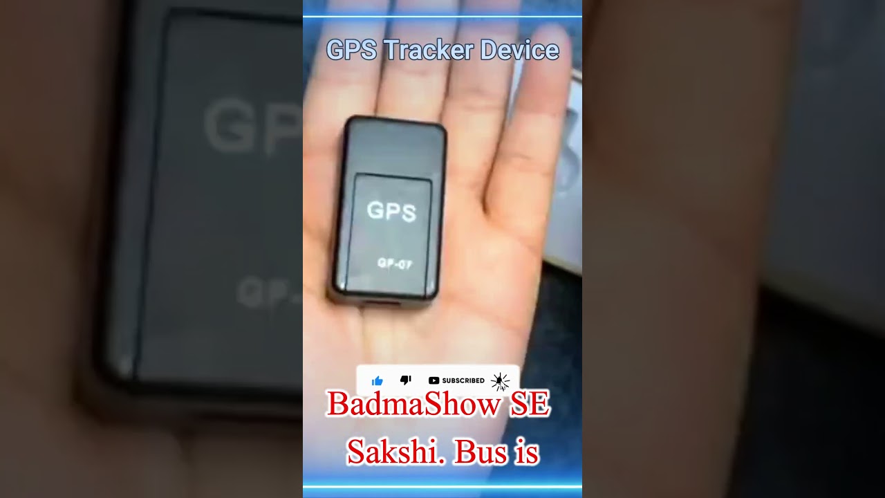 GPS Tracker Device for Kids, Pets, Cars & Bike 