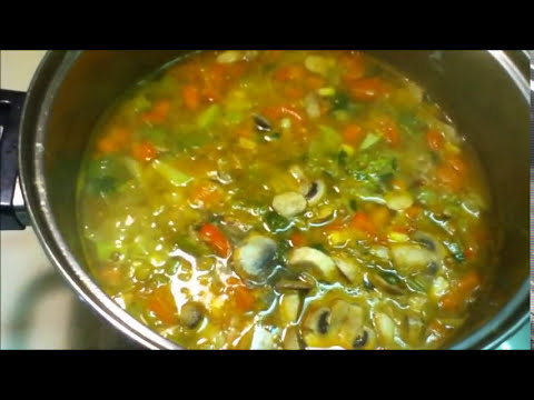 RECETA DE RICA SOPA DE VERDURAS-RICA SOPA NUTRITIVA