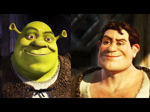 Shrek Glow Up Meme