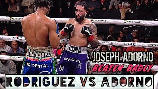 Joseph Adorno Beaten Badly - ELVIS RODRIGUEZ vs JOSEPH ADORNO Highlights