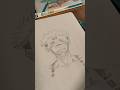 how to draw Sukuna 🏵 #drawing #art