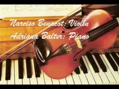 Allegro de Fiocco Violn y Piano Adriana Balter Nar...