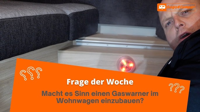 3Gas+ Alarm Gaswarner eckig LPG KO CO Gasmelder Wohnmobil Wohnwagen Boot  Tri-Gas-Alarm Butan Propan KO Kohlenmonoxid Gas TriGasAlarm Sensor