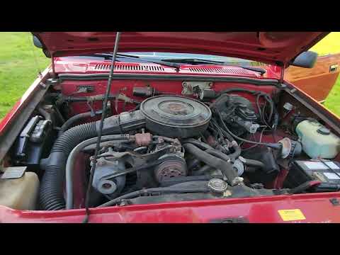 1990 Dodge Dakota Sport Interior Tour with Engine running