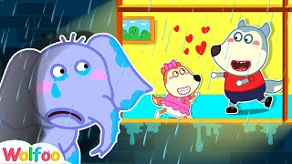 Wolfoo, Baby Elephant Needs Help! Funny Stories for Kids About New Pet