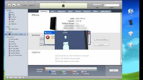 Downgrade Iphone Firmware 2.2.1 to 2.2