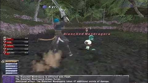 FFXI - RUN Mythic WS (Dimidiation)