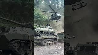 Rugged terrain, ferocious engine. 🚜🔥#MilitaryVehicle #ArmyLife #OffroadWarrior #SteepClimb