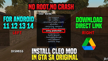 How to install cleo mods in gta san andreas android | gta sa cleo mod apk