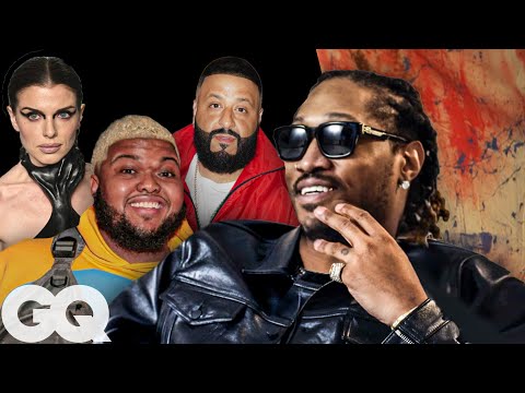 Future Answers 7 Questions from Celebrity Friends (Julia Fox, DJ Khaled and Jack Harlow) | GQ